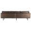 Woood Rodeo 3-Zits Bank Metallic Koper Bruin