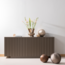 Woood Rodeo Bal Kussen Klein Metallic Warm Bruin