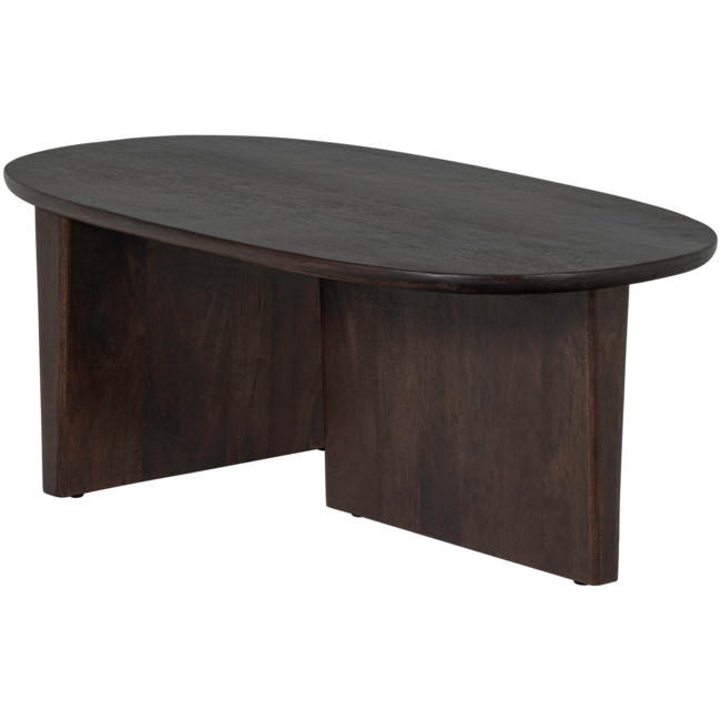 Woood Seam Salontafel Mango Hout Donkerbruin