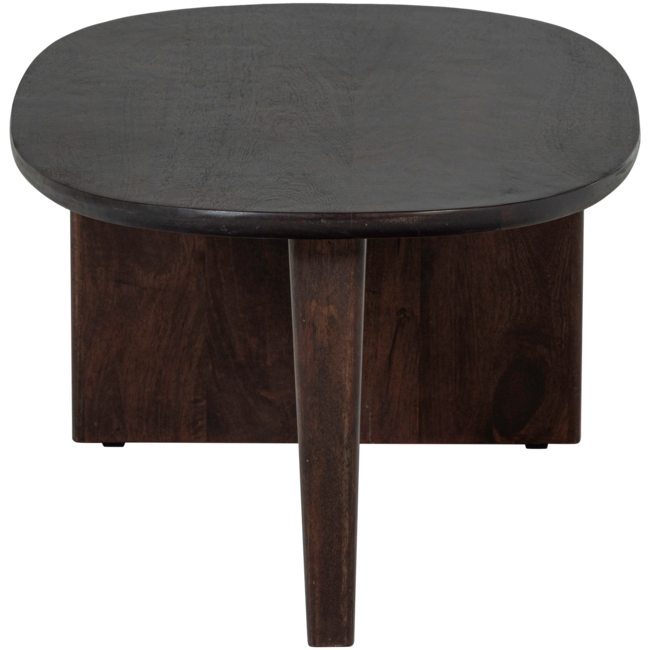Woood Seam Salontafel Mango Hout Donkerbruin