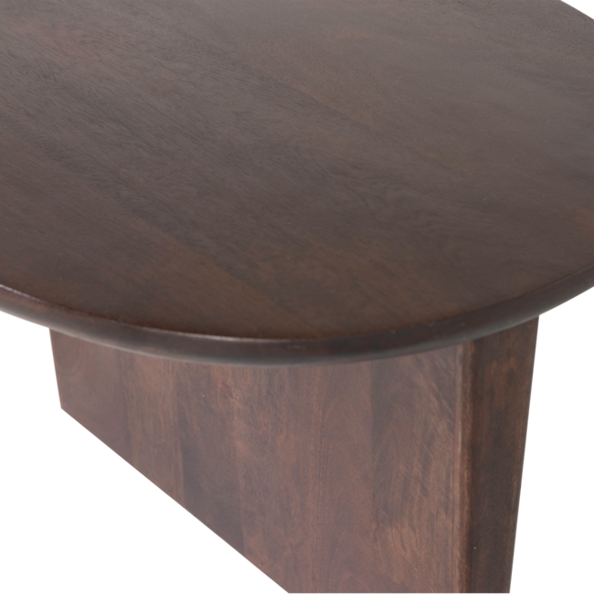 Woood Seam Salontafel Mango Hout Donkerbruin