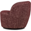 Woood Serra Draaifauteuil Bordeauxrood Melange