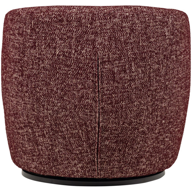 Woood Serra Draaifauteuil Bordeauxrood Melange