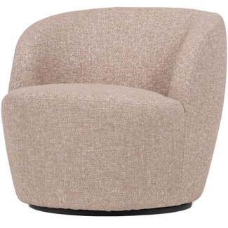 Woood Serra Draaifauteuil Naturel Melange