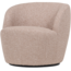 Woood Serra Draaifauteuil Naturel Melange
