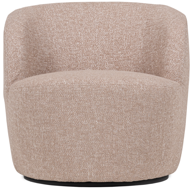 Woood Serra Draaifauteuil Naturel Melange