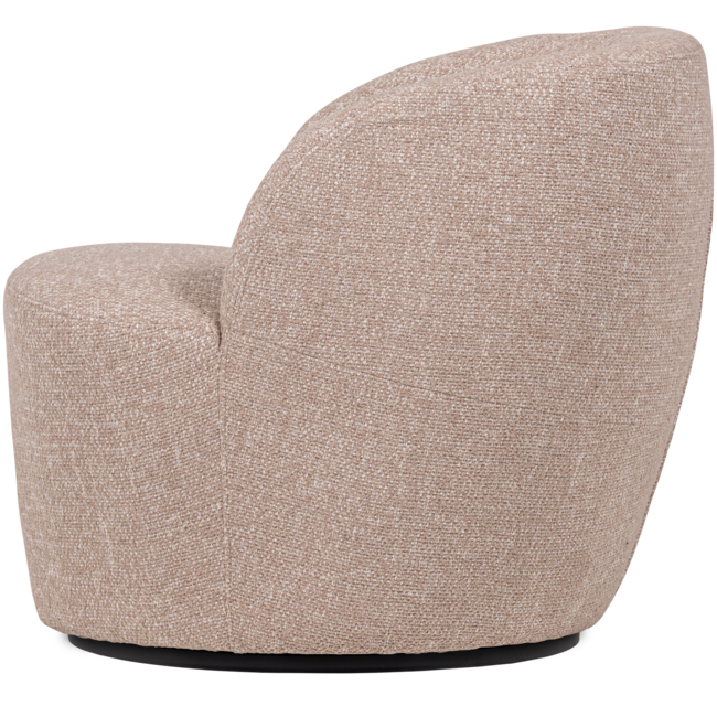 Woood Serra Draaifauteuil Naturel Melange