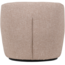 Woood Serra Draaifauteuil Naturel Melange