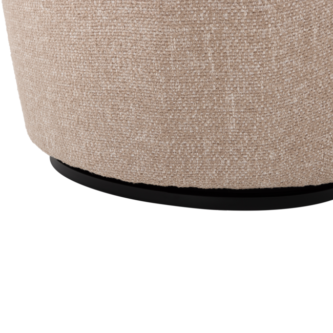 Woood Serra Draaifauteuil Naturel Melange