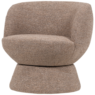 Woood Shuffle Draaifauteuil Bruin Melange