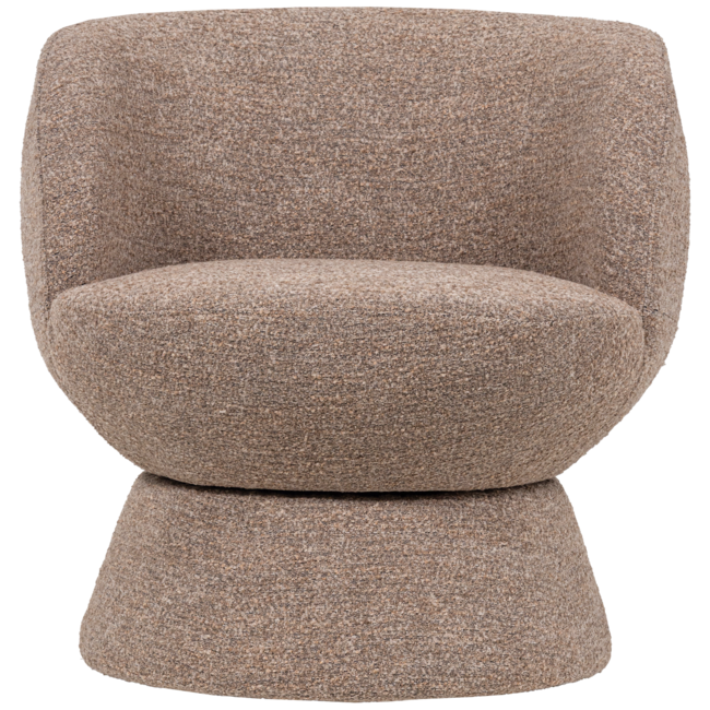 Woood Shuffle Draaifauteuil Bruin Melange