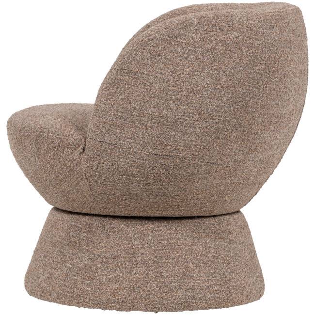 Woood Shuffle Draaifauteuil Bruin Melange