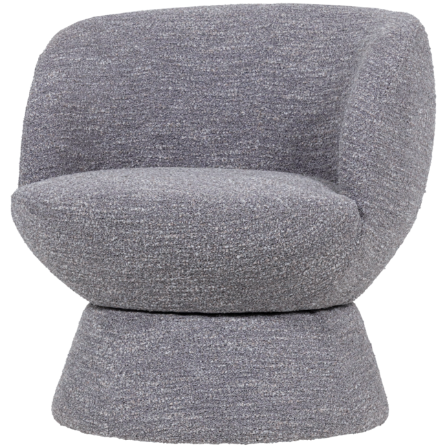 Woood Shuffle Draaifauteuil Grijs Melange