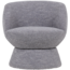 Woood Shuffle Draaifauteuil Grijs Melange