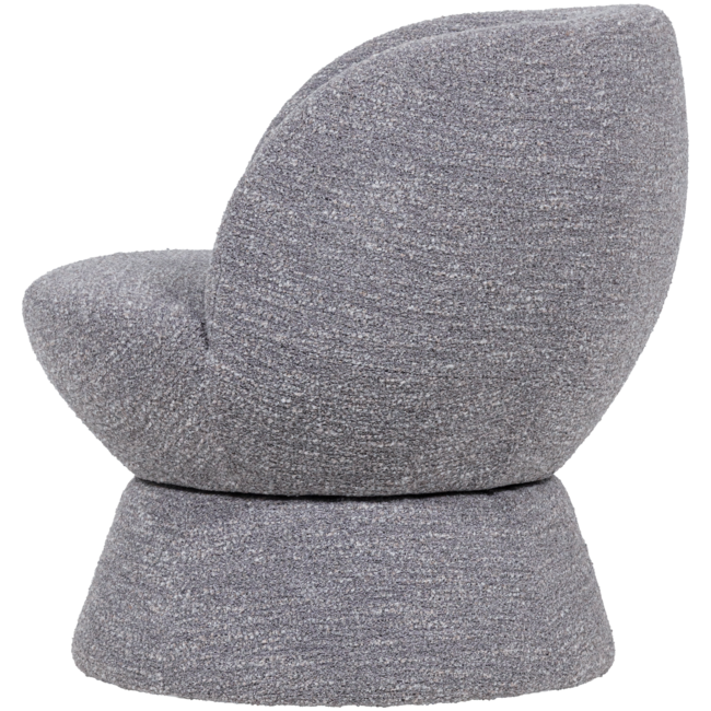 Woood Shuffle Draaifauteuil Grijs Melange