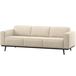 Woood Statement 3-Zits Bank 230 Cm Beige Melange