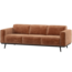 Woood Statement 3-Zits Bank 230 Cm Chenille Velvet Terra