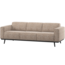 Woood Statement 3-Zits Bank 230 Cm Lichtbruin Melange