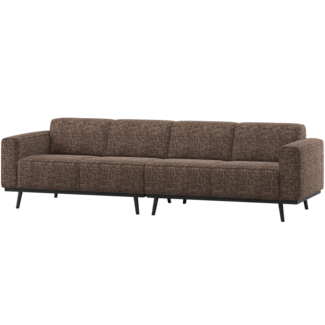 Woood Statement 4-Zits Bank 280 Cm Bruin Melange