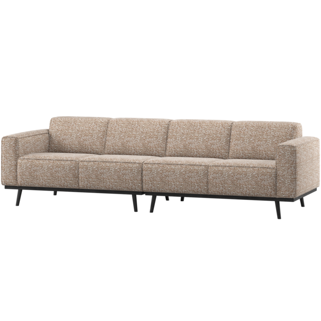 Woood Statement 4-Zits Bank 280 Cm Lichtbruin Melange