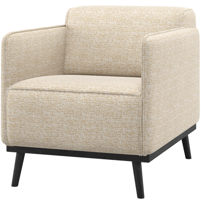 Woood Statement Fauteuil Met Arm Beige Melange