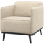 Woood Statement Fauteuil Met Arm Beige Melange