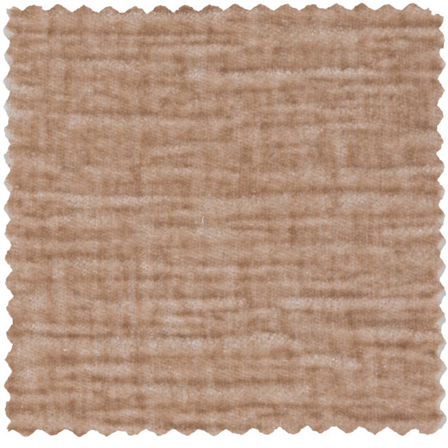 Woood Statement Fauteuil Met Arm Chenille Velvet Naturel