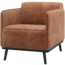 Woood Statement Fauteuil Met Arm Chenille Velvet Terra
