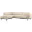 Woood Statement Hoekbank Links Beige Melange