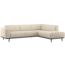 Woood Statement Hoekbank Rechts Beige Melange