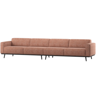 Woood Statement Xl 4-Zits Bank 372 Cm Terra Melange