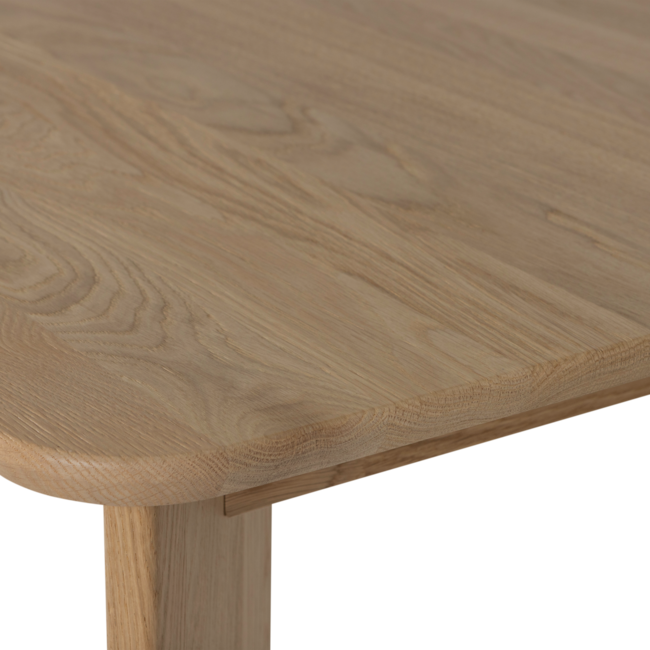 Woood Tablo Eettafel Afgerond Dl 220x100 Cm Transparant [fsc]