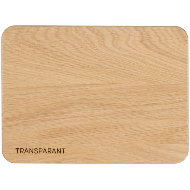 Woood Tablo Eettafel Afgerond Dl 220x100 Cm Transparant [fsc]