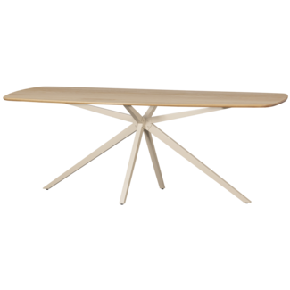 Woood Tablo Eettafel Deens Ovaal Vj 220x100 Cm Transparant [fsc]