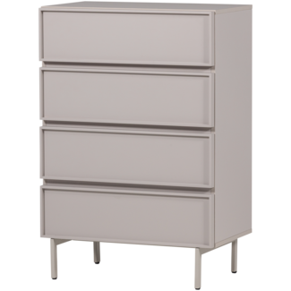 Woood Tours Ladekast 4 Lades Melamine/Mdf Zand