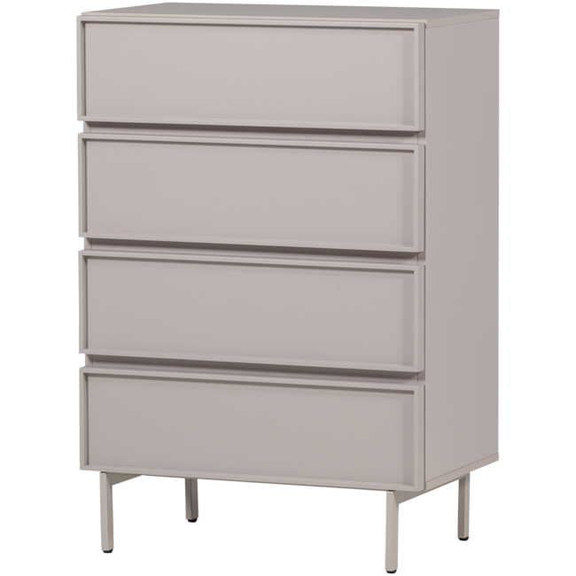 Woood Tours Ladekast 4 Lades Melamine/Mdf Zand