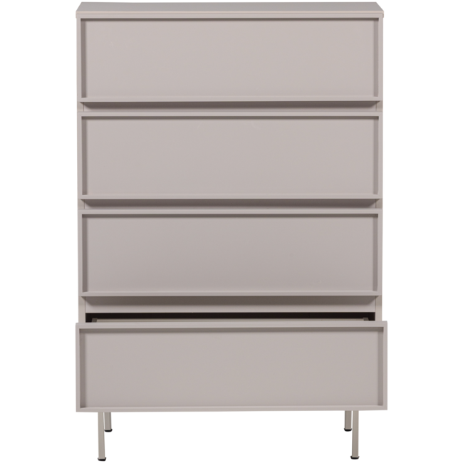 Woood Tours Ladekast 4 Lades Melamine/Mdf Zand