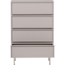 Woood Tours Ladekast 4 Lades Melamine/Mdf Zand
