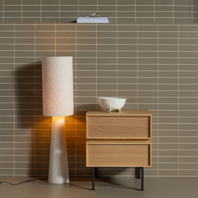 Woood Tours Ladekast/Nachtkastje 2 Lades Melamine/Mdf Naturel