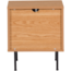 Woood Tours Ladekast/Nachtkastje 2 Lades Melamine/Mdf Naturel