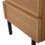 Woood Tours Ladekast/Nachtkastje 2 Lades Melamine/Mdf Naturel