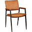 WoonMax Eettafelstoel Bodie Zorro - Cognac, Antraciet, Groen of Taupe