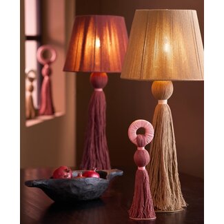 Light en Living Tafellamp Ø31x70 cm ESPINO  crème+naturel Light en Living Tafellamp Ø31x70 cm ESPINO  crème+naturel