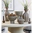 Light en Living Vaas deco Ø17,5x47,5 cm SILVIO keramiek mat bruin