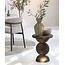 Light en Living Vaas deco Ø19x35,5 cm SILLIAN keramiek mat bruin