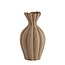 Light en Living Vaas deco Ø21,5x40,5 cm SILLIAN keramiek mat bruin