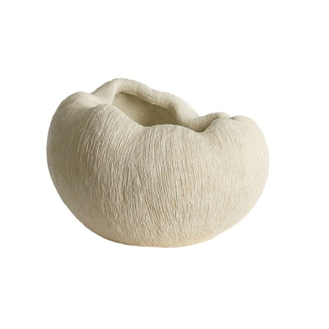 Light en Living Vaas deco 52,5x42,5x34 cm DENISA crème