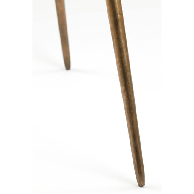 Light en Living Pot op voet deco Ø44x124 cm MARIELLE goud