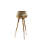 Light en Living Pot op voet deco Ø75x149 cm MARIELLE goud