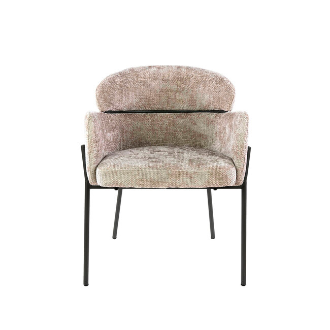 WoonStijl Eetkamerstoel ronde rug Curva Hoven Zand